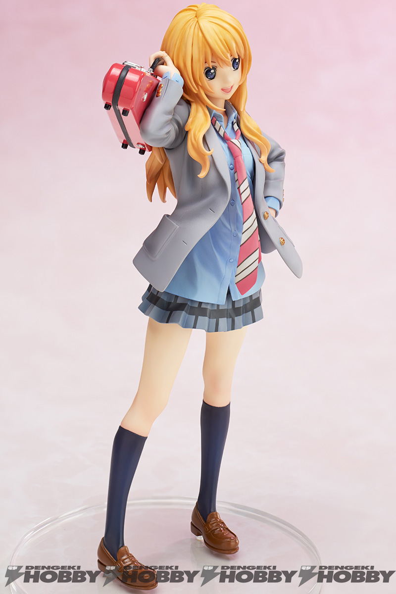 四月は君の嘘』宮園かをりの1/8スケールフィギュアの彩色見本がついに