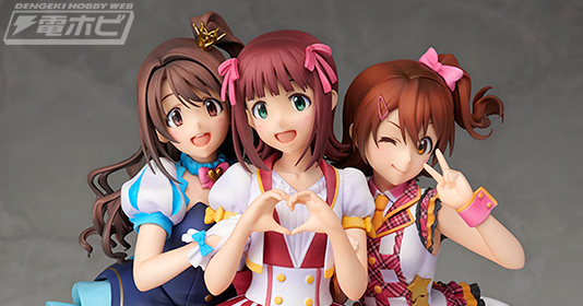 アイマス』天海春香、島村卯月、春日未来3人が10thメモリアル