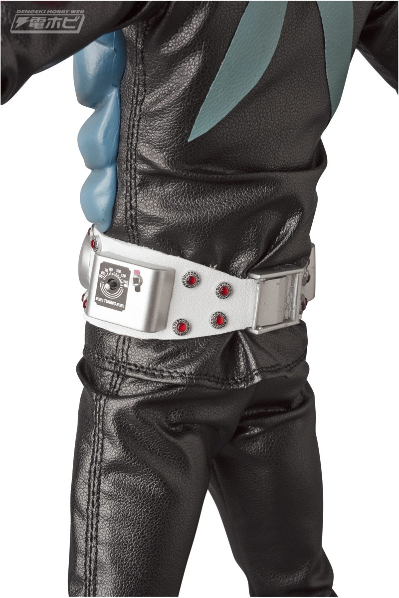 仮面ライダー旧1号（究極版）」。ギミック、ディテール、コスチューム