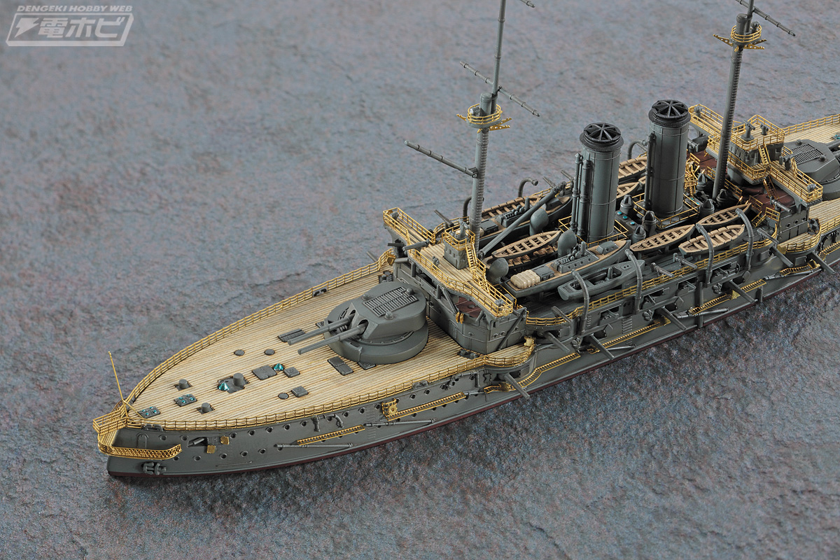 模型の魅力がぎっしり！ハセガワ入魂のキット「1/700戦艦三笠」を大