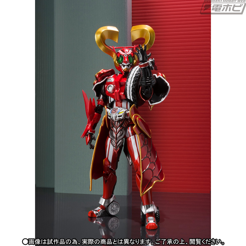 仮面ライダードライブ ドライブサーガ』仮面ライダーハートがS.H.
