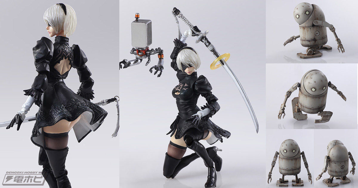 ニーア オートマタ』2Bと機械生命体がスクウェア・エニックスから