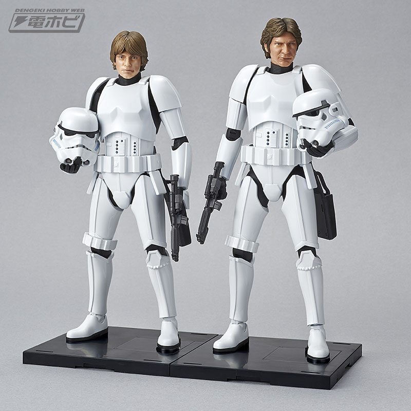 ハン・ソロ」の顔をリアルに再現！「ストームトルーパー」に扮した