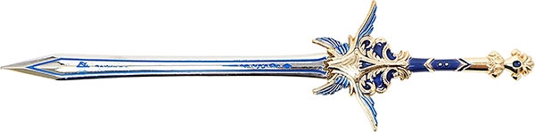 デレマス』「双翼の独奏歌」で神崎蘭子と二宮飛鳥が持っている剣が