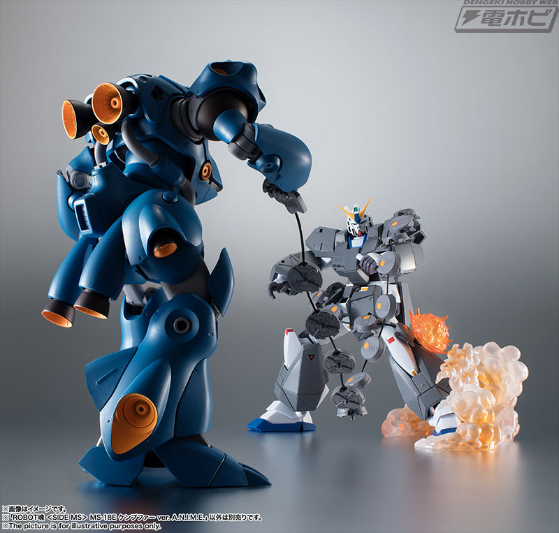 ROBOT魂 ケンプファー ver. A.N.I.M.E.」の商品詳細が公開！「ガンダム