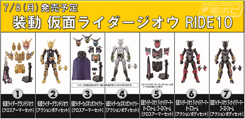 ついにグランドジオウが降臨！食玩フィギュア「装動 仮面ライダー