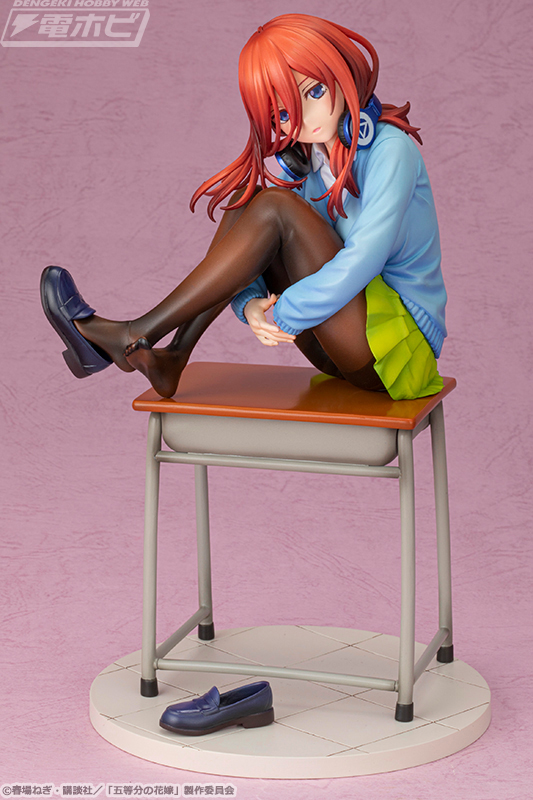 少し油断したような表情がカワイイ！『五等分の花嫁』中野三玖