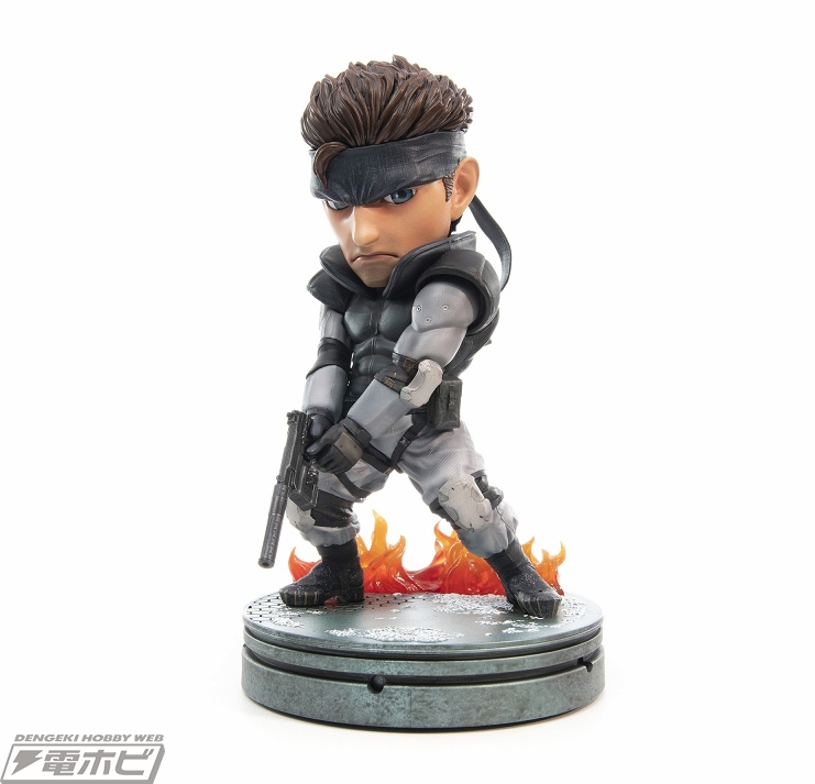 メタルギアソリッド』スネークが8インチのデフォルメフィギュアで登場