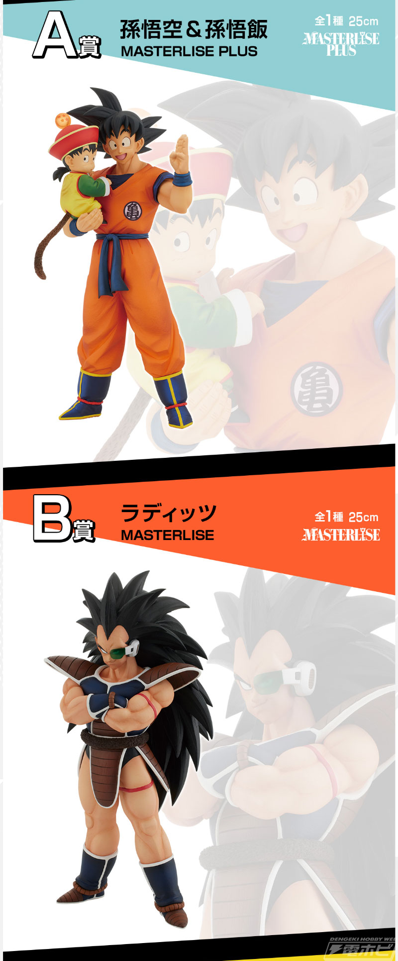 ピッコロと悟飯の名シーンをフィギュア化！「一番くじ ドラゴンボール