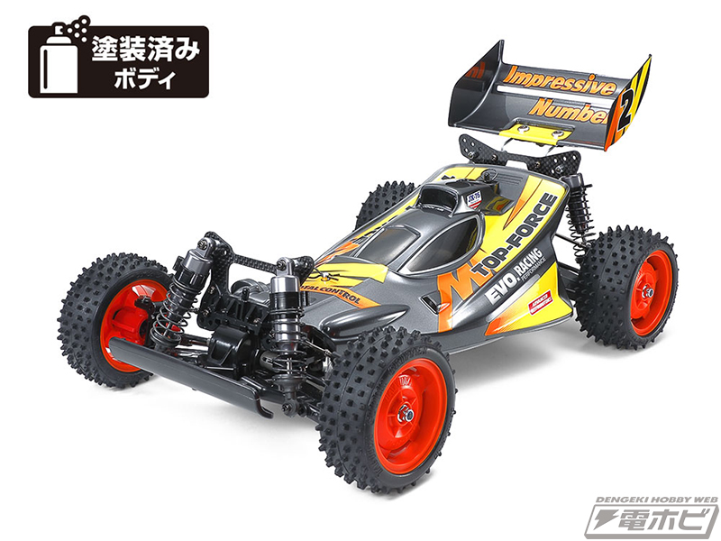 アップグレードされた姿で現代に復刻!!タミヤ電動RC・4WDバギー