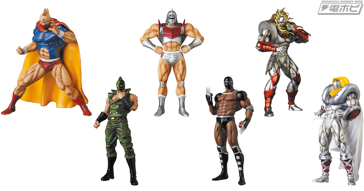 CCP×UDF シリーズ第2弾！『キン肉マン』の超人たちが迫力の造形で完成