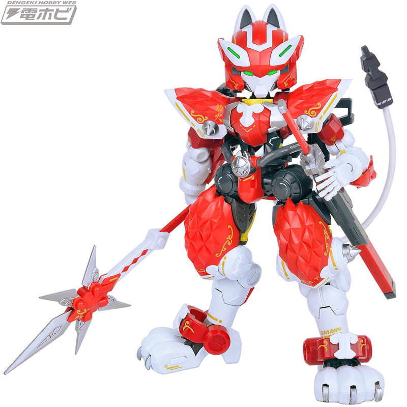 猫忍者型機動兵器シリーズ「C.A.T-02 リョウ」「C.A.T-03 火炎」が