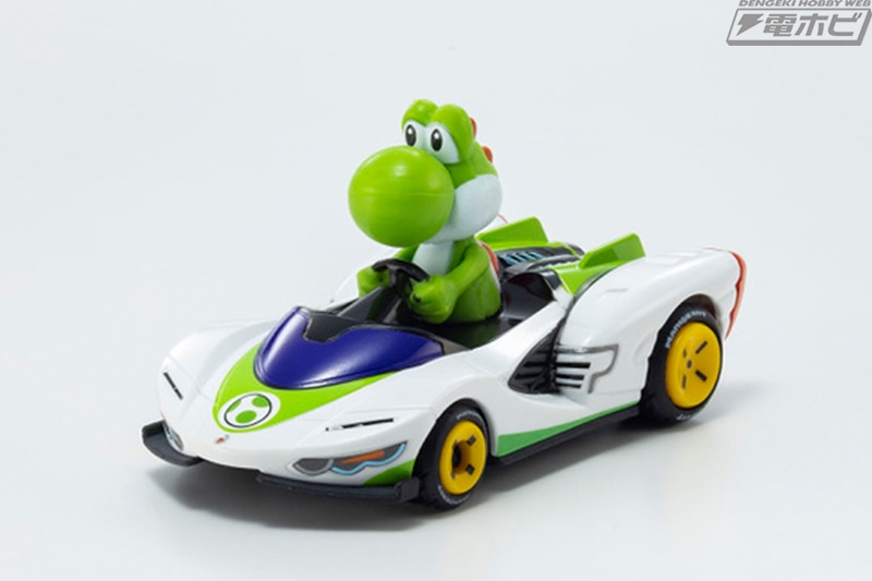 マリオカート』から手のひらサイズのプルバックカーが登場！人気の車種