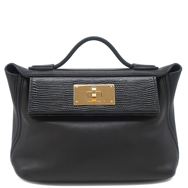 エルメス HERMES ヴァンキャトル 24/24 ミニ 21 タッチ ブラック