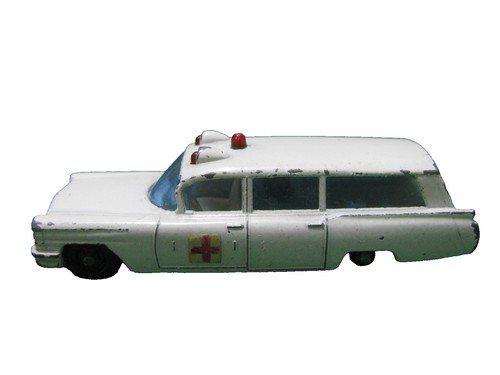 Rare! Vintage Original Lesney Matchbox #14 Daimler Ambulance Die