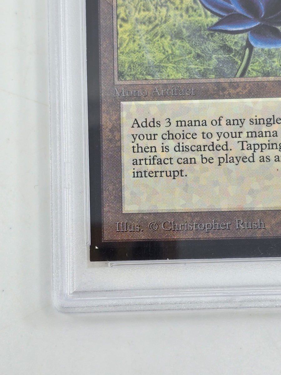 1993 MAGIC THE GATHERING COLLECTOR'S EDITION BLACK LOTUS NM PSA 7