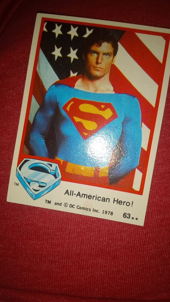 SUPERMAN 1978 Trading Card * This Card Is Very Rare | eBay
