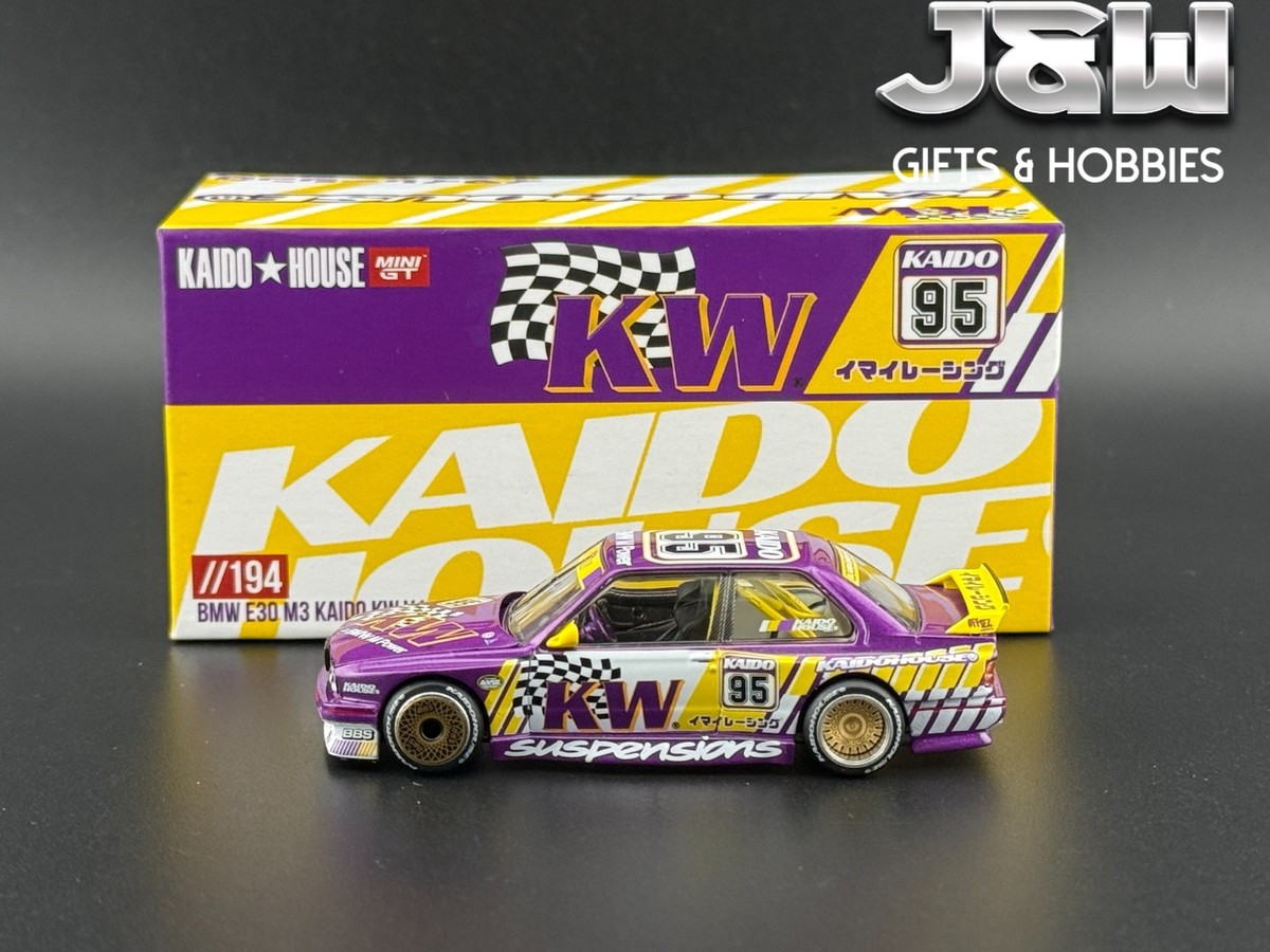 Kaido House x Mini GT BMW M3 Kaido KW V1 Purple #194 1/64 | eBay