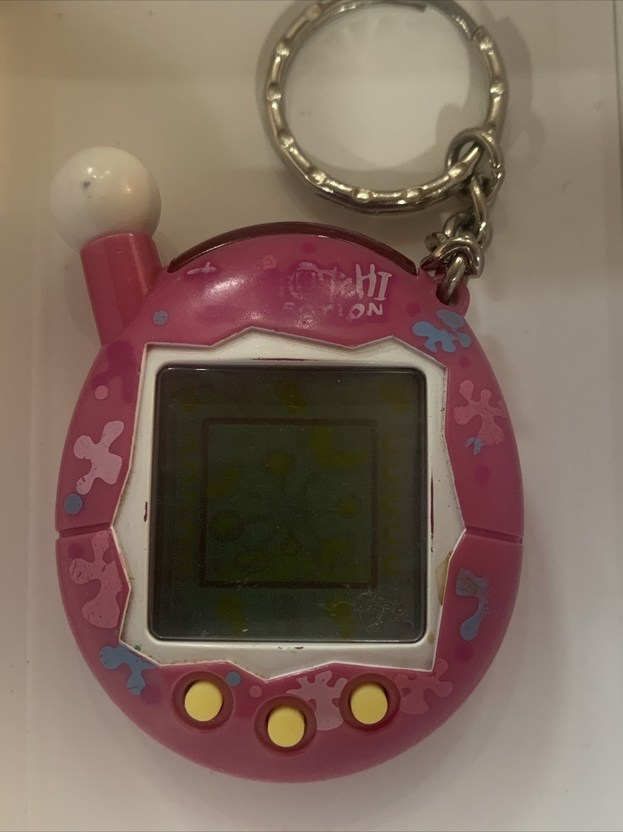Tamagotchi Connection V4 Pink with Splats 2007 Tested Works | eBay