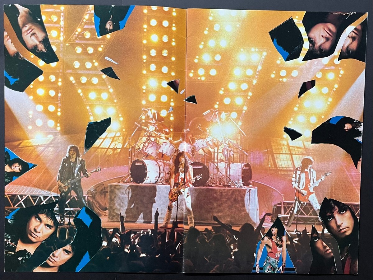 KISS Crazy Nights World Tour 1987-88 Original Concert Program VTG
