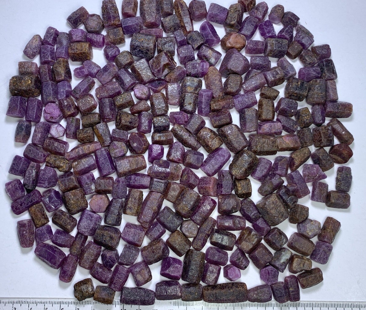 1-KG Natural Raw Ruby Corundum, Ruby Crystals, Corundum Crystal