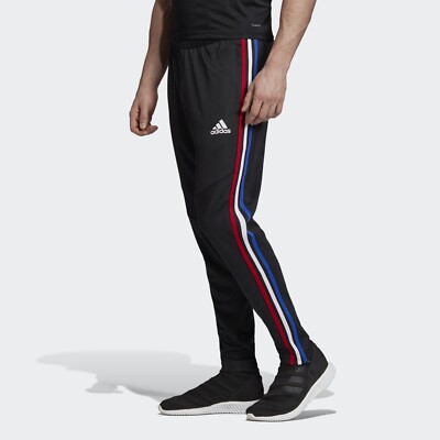 NWT Adidas Men's Tiro 19 Black/Red White Blue USA Stripes Training