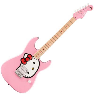 Squier by Fender Limited Edition Hello Kitty Stratocaster Pink