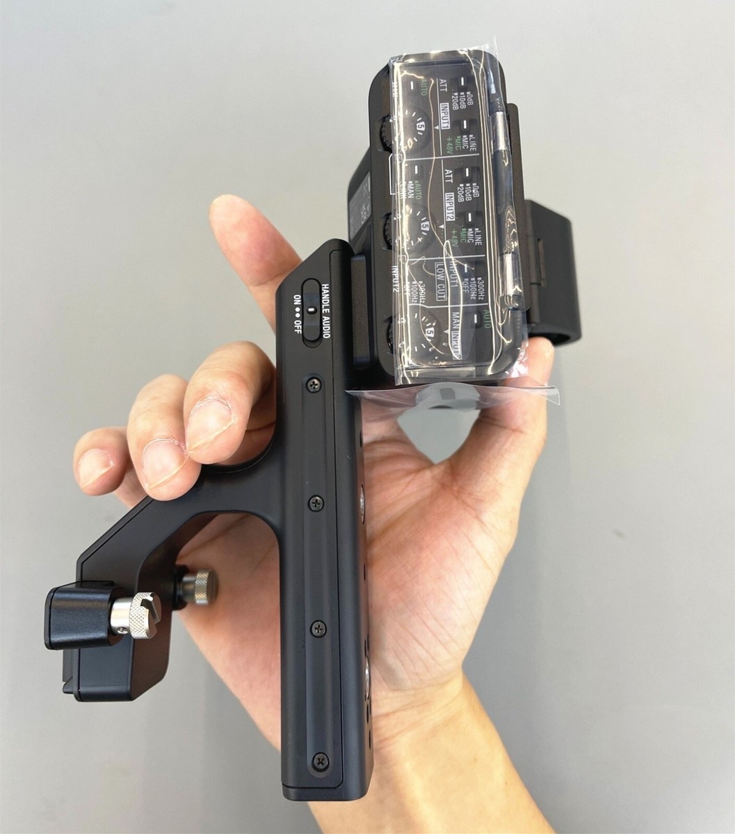 For Sony ILME-FX3 Hot Shoe Audio Adapter Grip Handle Holder XLR-H1