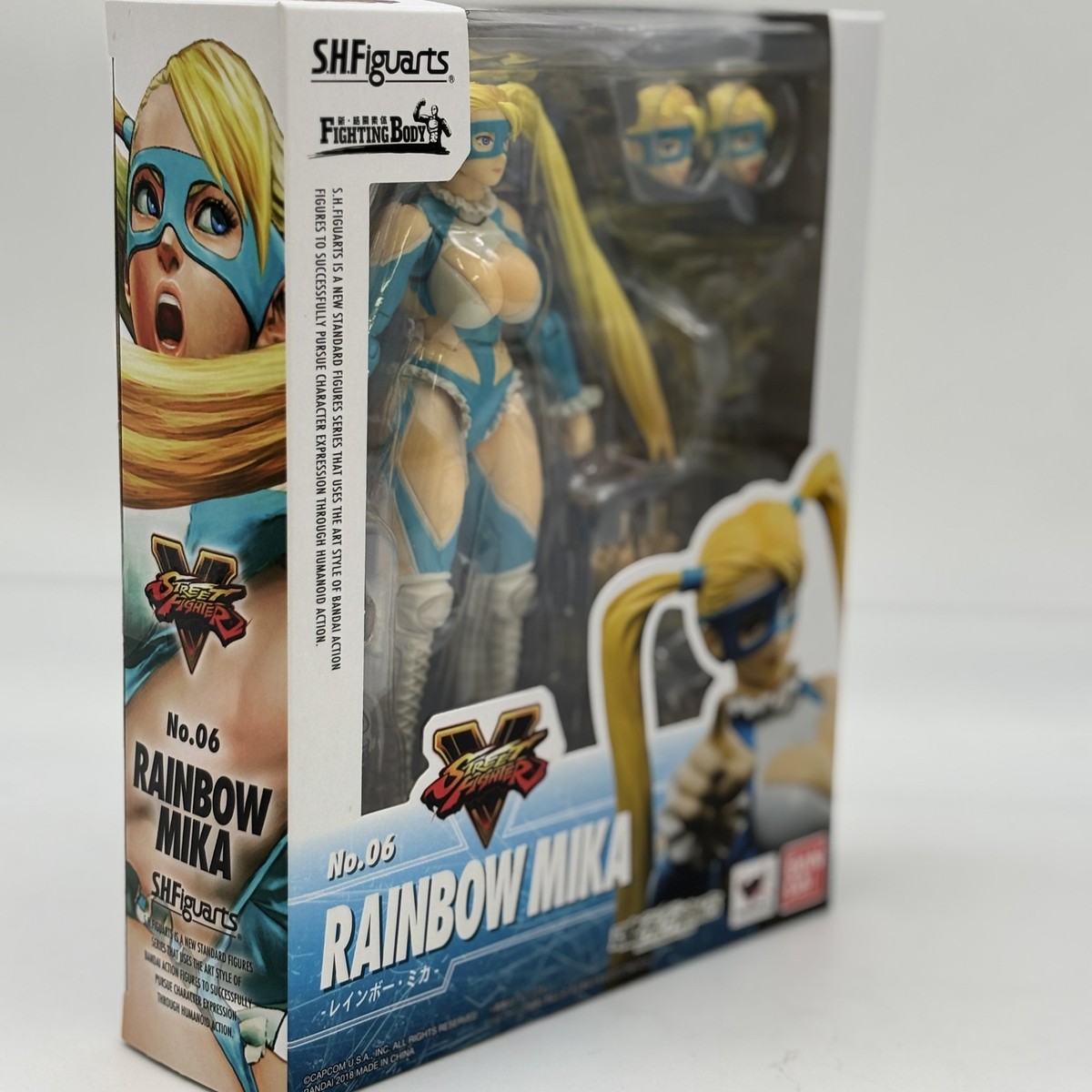 S.H.Figuarts Street Fighter V RAINBOW MIKA Figure CAPCOM Game
