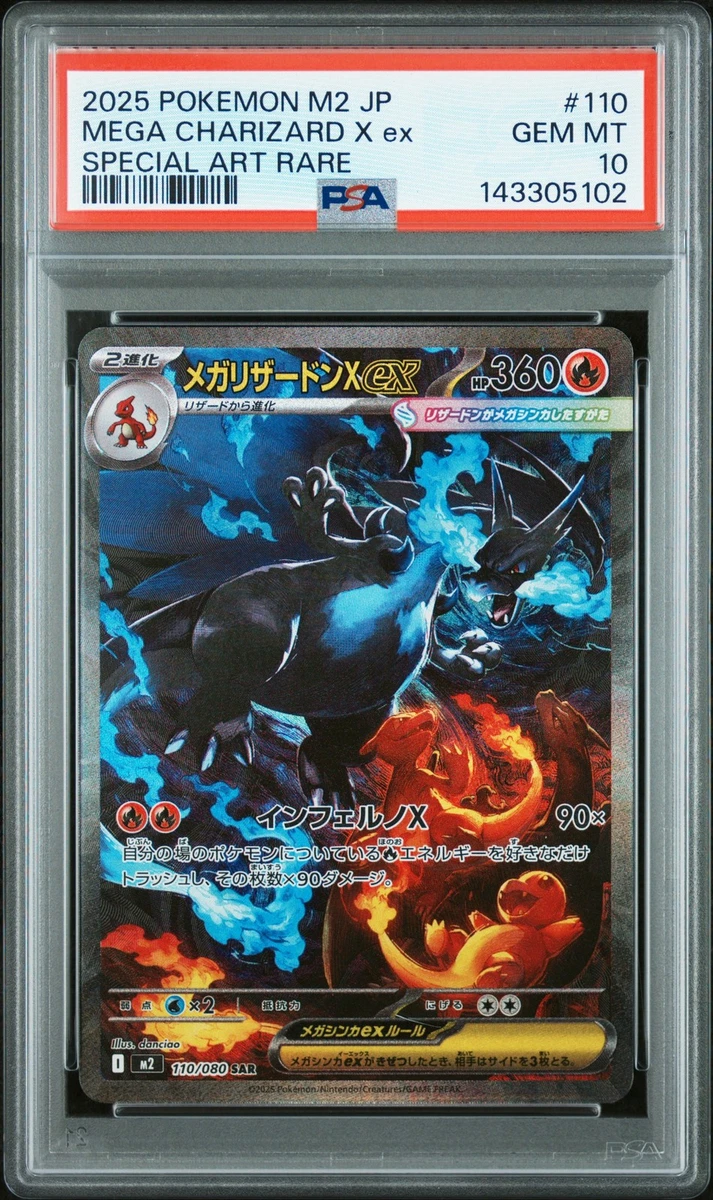 Collectible Individual Grade 10 Charizard Pokémon TCG Card Games