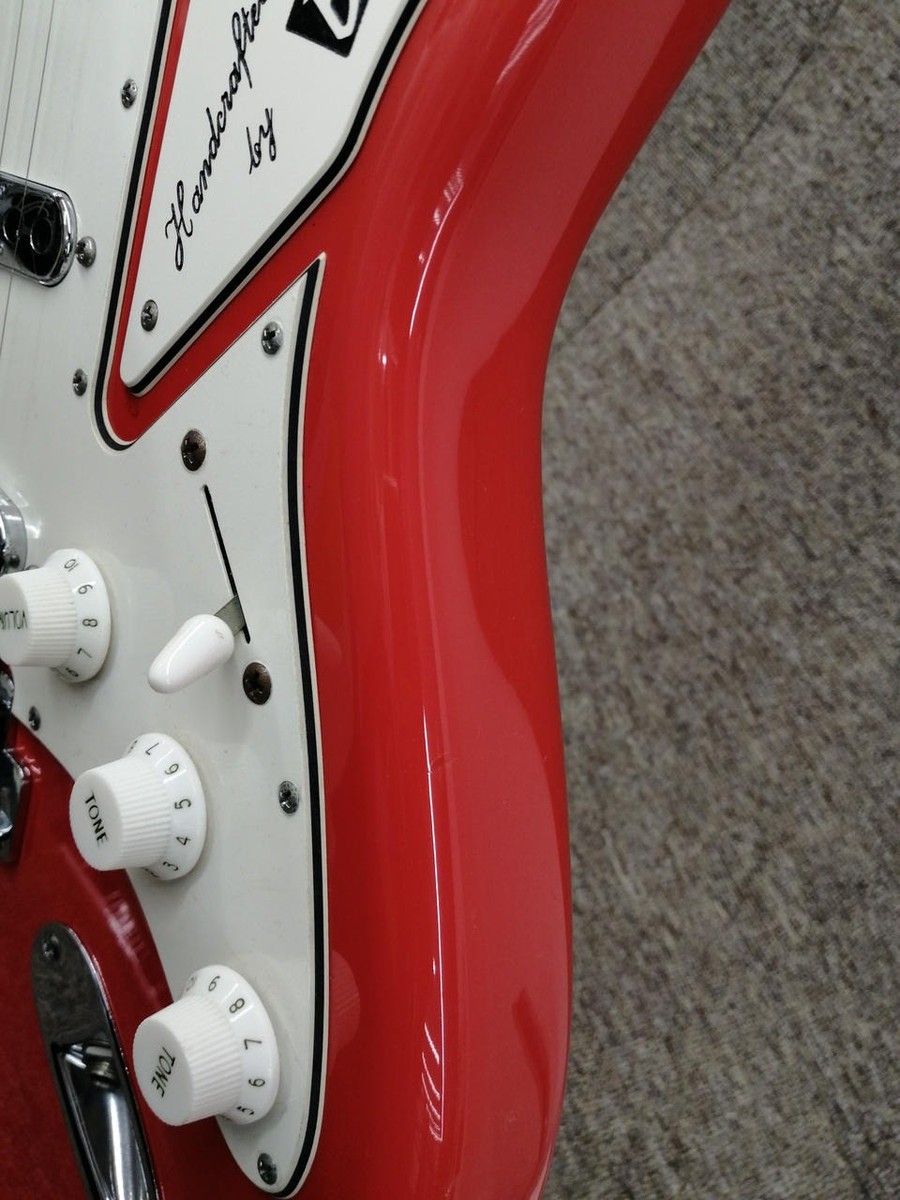 Burns Cobra DX Electric Guitar Red Stratocaster Type Used From