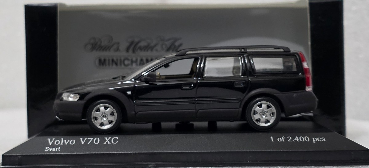 Volvo V70 XC Cross Country 2000 Black 1:43 Minichamps 430171270