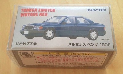 TOMICA LIMITED VINTAGE NEO LV-N77 Mercedes Benz 190E LV-N77b Scale