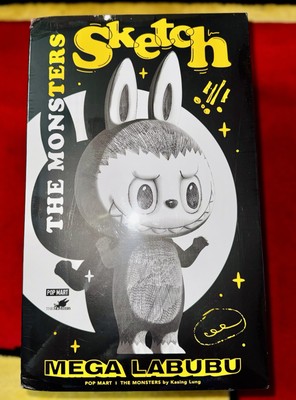 Authentic The Monsters - MEGA LABUBU 400% Sketch (Sealed With