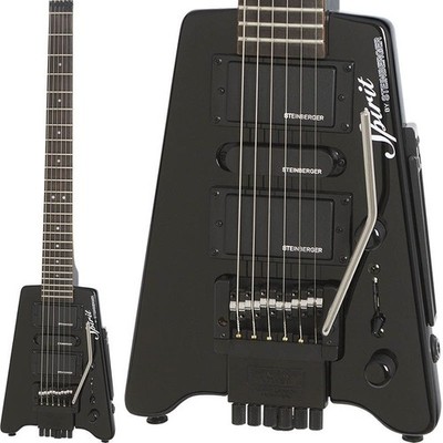 Steinberger Spirit GT-PRO Deluxe Black Headless Electric Guitar