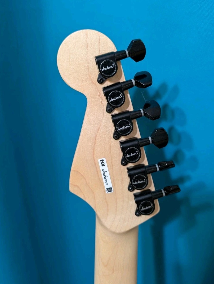 Jackson SDXQM X Series Adrian Smith Iron Maiden Guitar - Trans