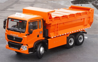 1/24 scale HOWO TX DUMP TRUCK Orange color Truck Model Sinotruk