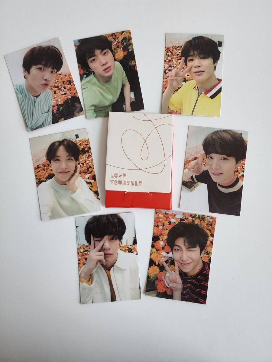 BTS Mini Photo card set Love Yourself World Tour X (COPY REPRINT