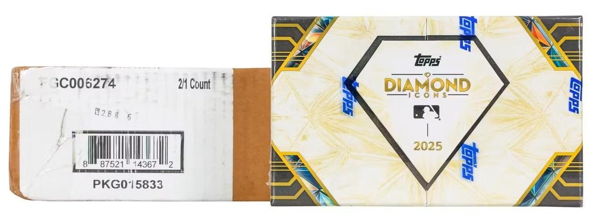 2025 Topps Diamond Icons Baseball Hobby 2 Box Case | eBay