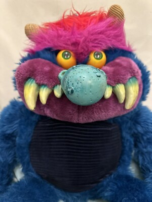 Vintage 1986 My Pet Monster AmToy 24 Inch Big Plush Original With