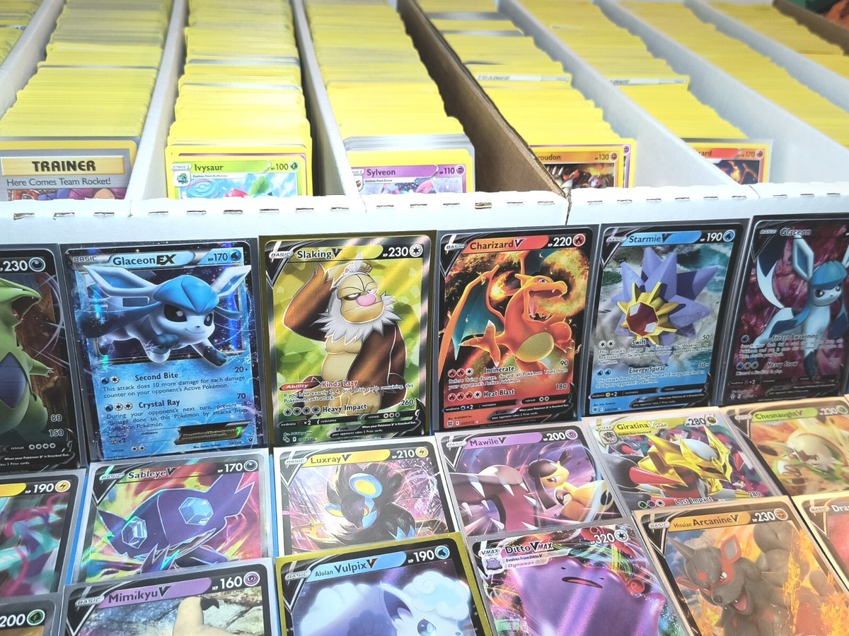 500 Pokemon Cards Bulk LOT Commons Uncommons, Rares, Holo, Ultra