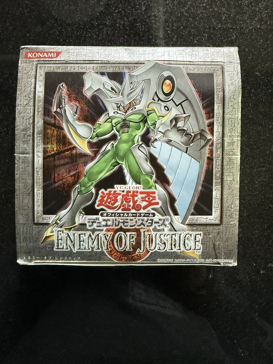 Yu-Gi-Oh! TCG Enemy of Justice Sealed Collectible Card Game Packs
