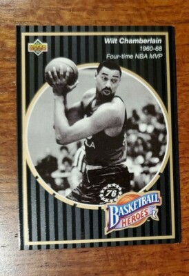 1992 Upper Deck Basketball Heros Wilt Chamberlain 1960 68 Four