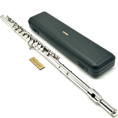 YAMAHA YFL-221 Student Flute Nickel Silver Plated with Hard Case