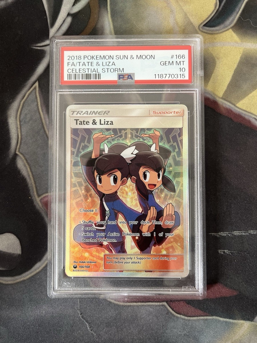 Tate & Liza (Full Art) 166/168 Sm-Celestial Storm Holo for sale