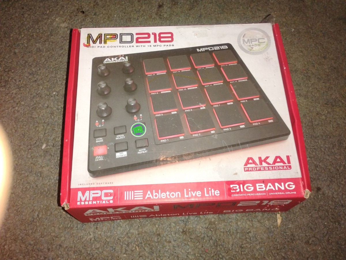 Buy Akai Professional MPD218 MIDI Pad Controller online | eBay