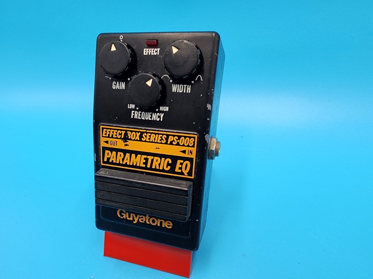Rare Vintage 80s Guyatone PS-008 Parametric EQ Guitar Effect Pedal