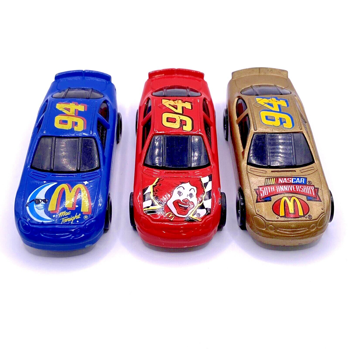 1998 Hot Wheels McDonalds NASCAR Race Car Set #94 Bill Elliott 1