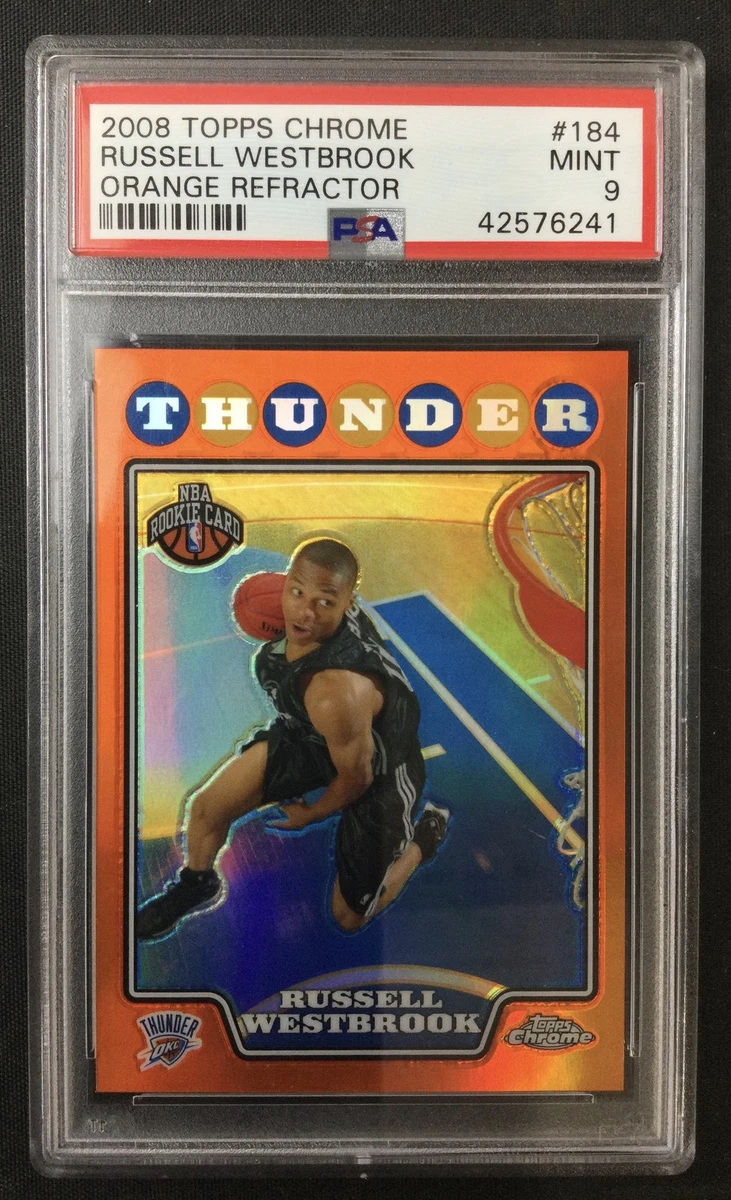 Topps Russell Westbrook Basketball Serial Numbered Sports Trading