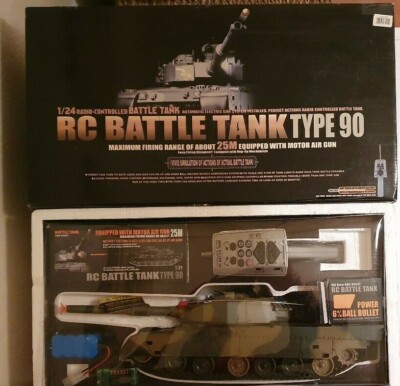 MARUI RC BATTLE TANK TYPE 90 1/24 Never used in box from stock NEW